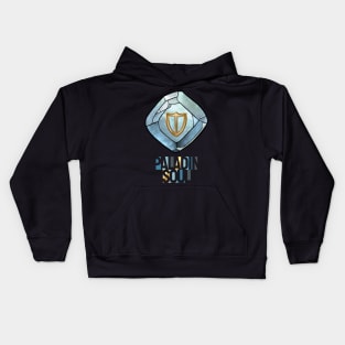 Paladin Soul - FF14 Job Crystal Kids Hoodie